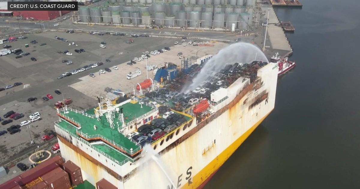 Port Newark channel reopens for business after deadly cargo ship fire 