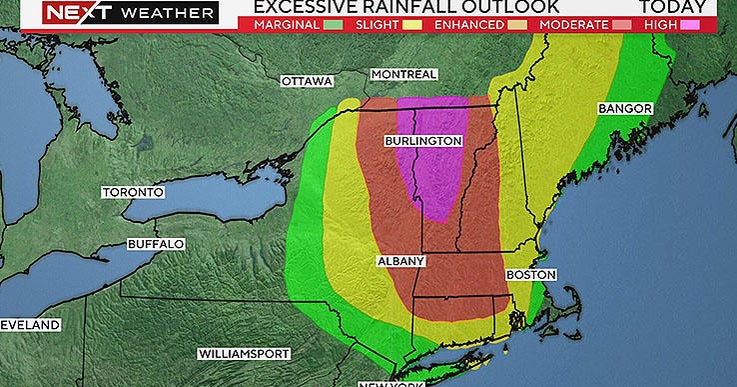Worst flooding since Tropical Storm Irene possible in parts of New England Worst flooding since Tropical Storm Irene possible in parts of New England