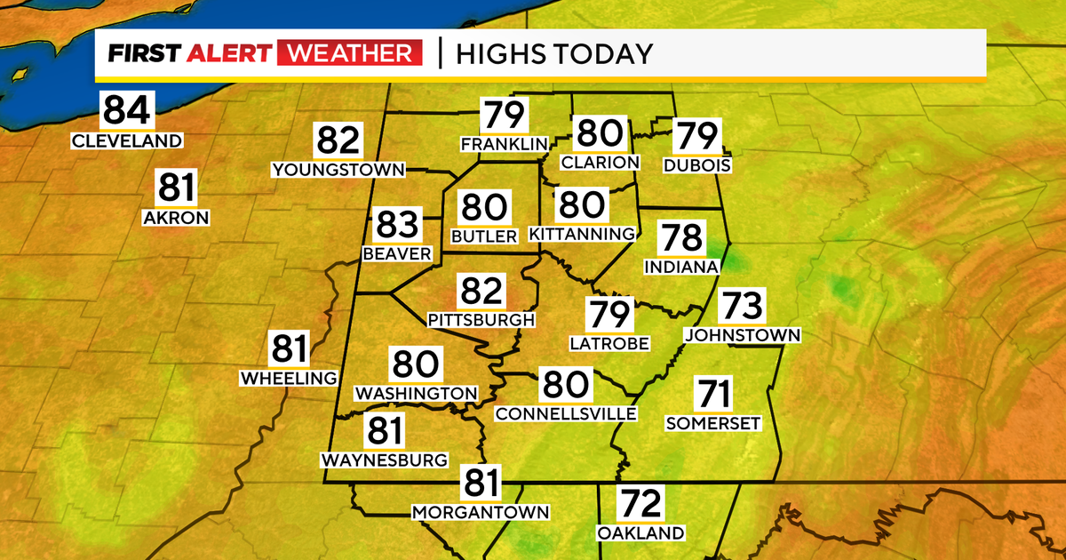 Pittsburgh Weather Pleasant conditions return with sunny skies Monday