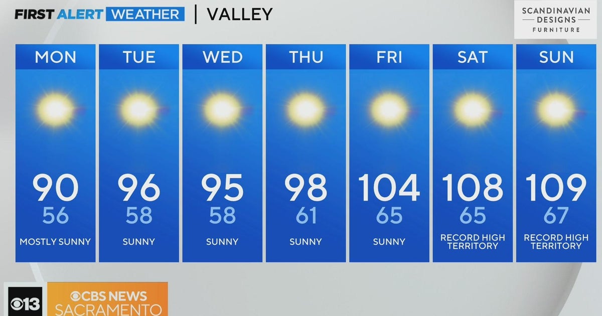 Monday morning weather forecast - July 10, 2023