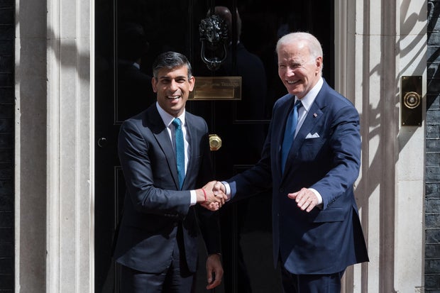 President Joe Biden Visits Downing Street