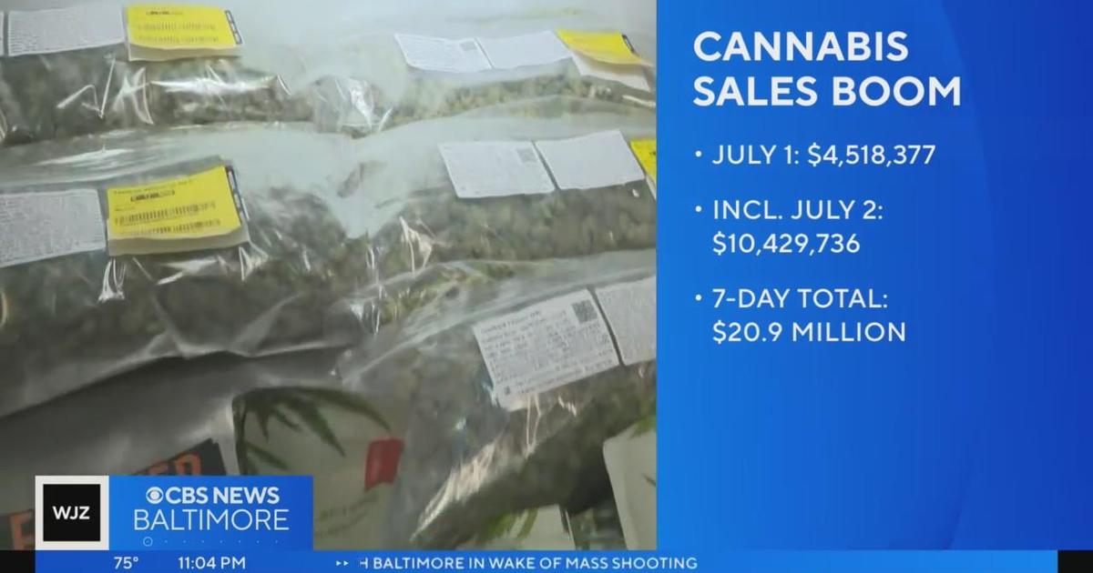 Nearly  million in weed sales reported in first week of legalization in Maryland