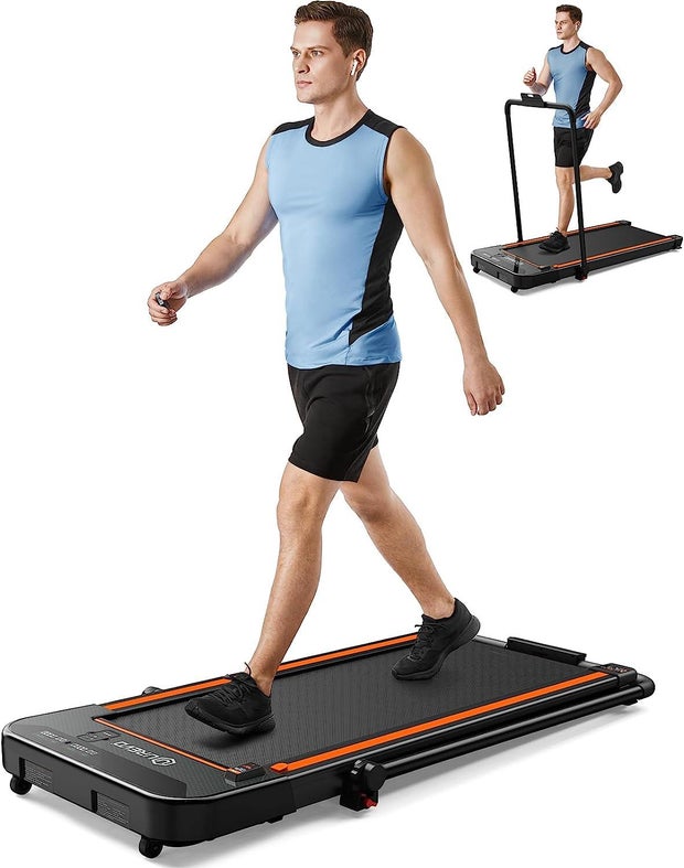 Urevo 2-in-1 Under-Desk Treadmill