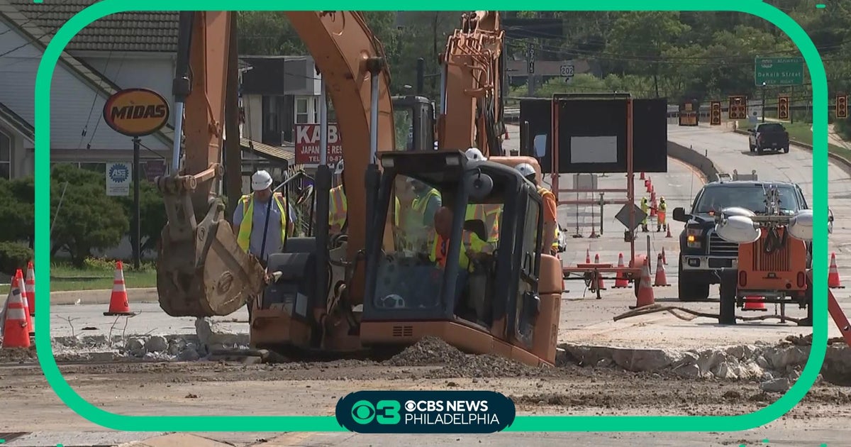 Businesses hurts near King of Prussia as sinkhole shuts down East
