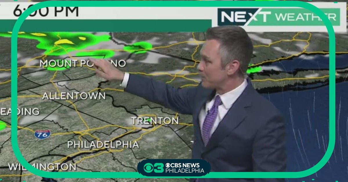 NEXT Weather: Humidity drops - CBS Philadelphia