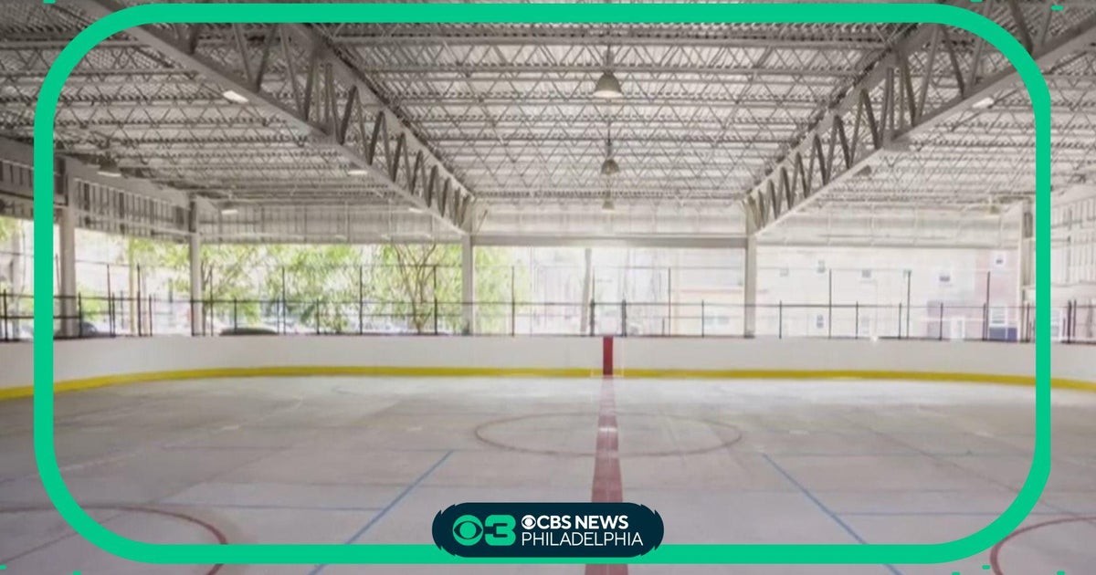 Renovated hockey rink opens at Fishtown Recreation Center CBS