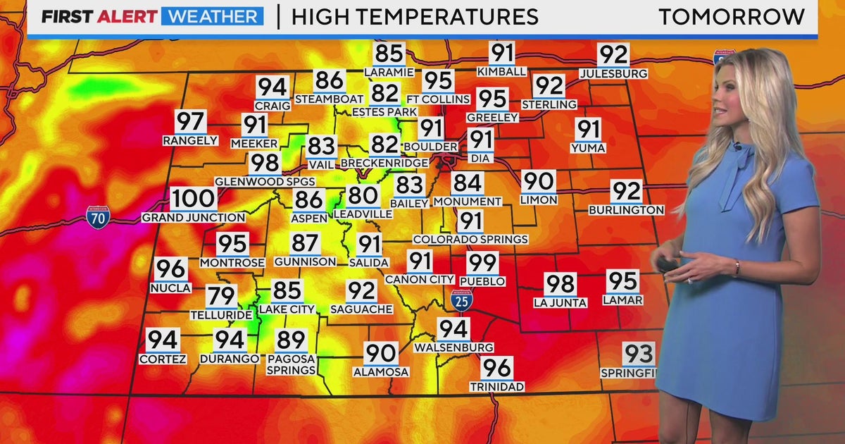 Heat Continues Before Quick Cool Down - CBS Colorado