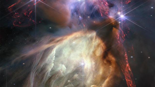 Webb telescope captures stunning image of nearby stellar nursery