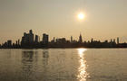 Sunrise in New York City 