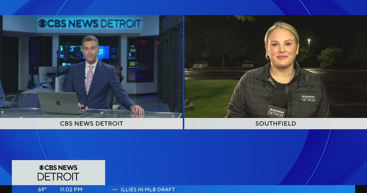 Chance for severe storms overnight in Southeast Michigan - CBS Detroit