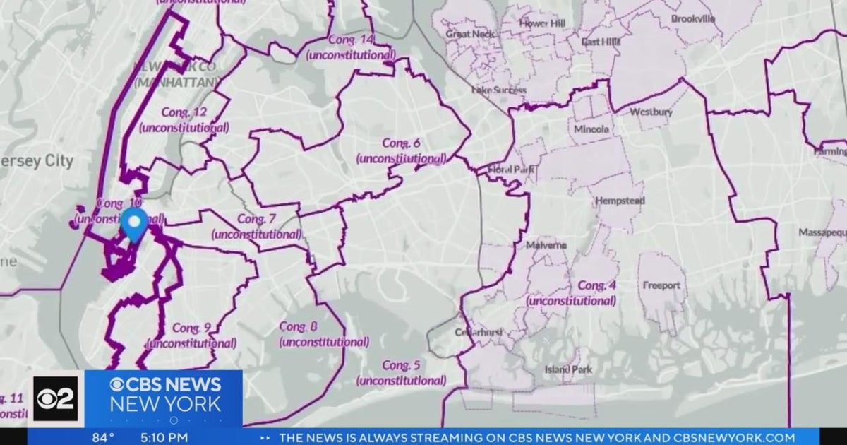 New York appeals court orders redrawing of state congressional map ...