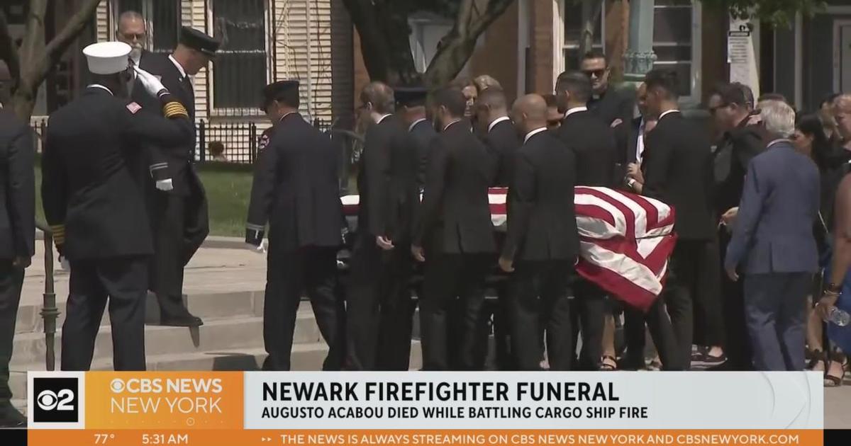 Newark firefighters: Funeral arrangements made for 2 veteran firefighters  killed at Port Newark as flags fly half-staff - ABC7 New York