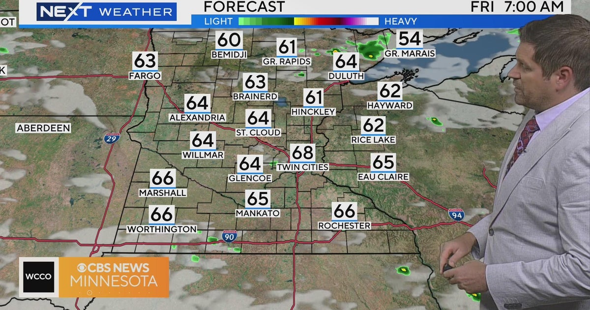 NEXT Weather: Mid-morning report from July 13, 2023 - CBS Minnesota