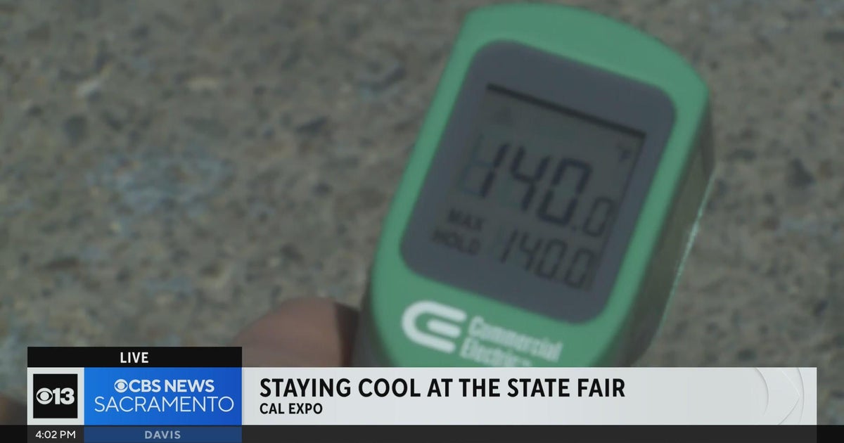 Staying cool at the California State Fair and Food Festival