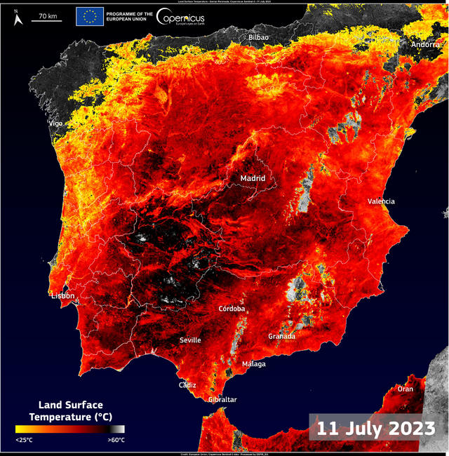 Europe heat wave by the numbers: Record-breaking temperatures