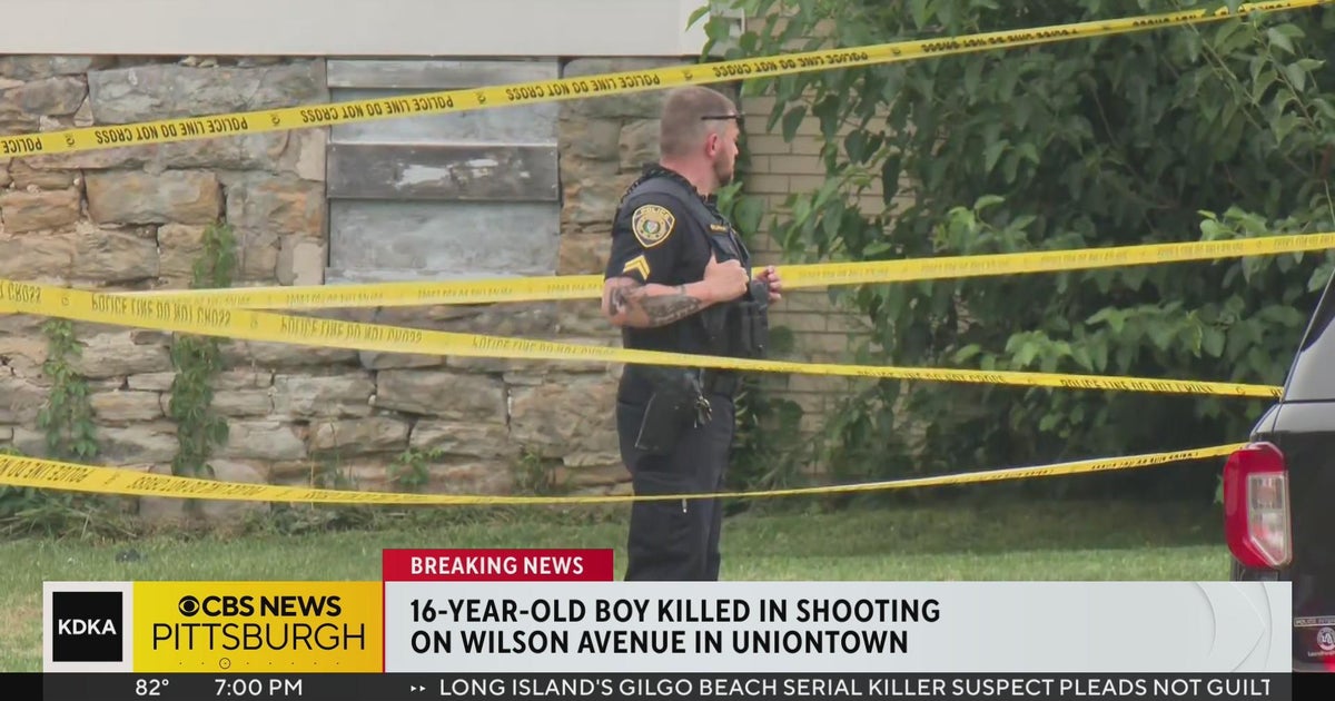 Teenager killed in Uniontown shooting CBS Pittsburgh