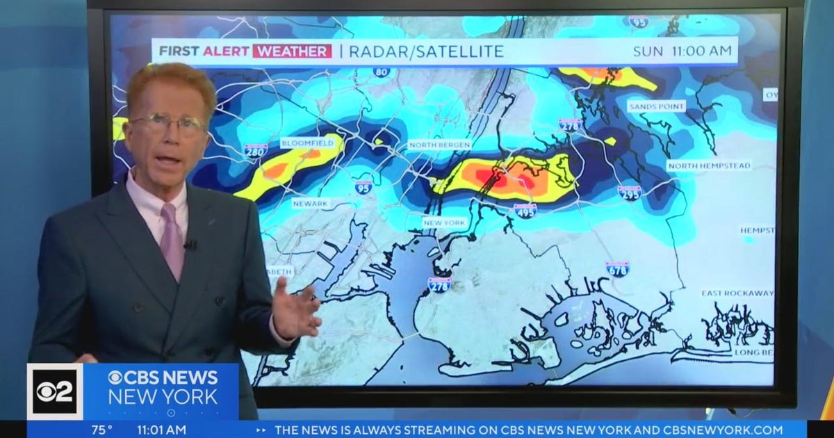 First Alert Forecast: 11 a.m. severe weather update - 7/16/23 - CBS New ...