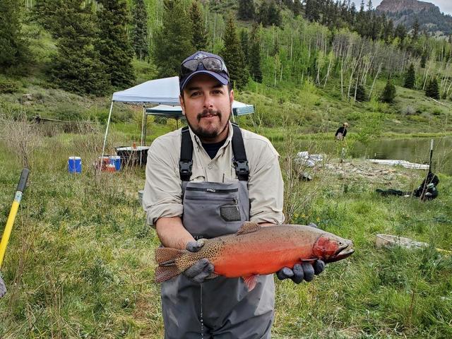 Waterdog Lake - Third state record brook trout caught in 2022