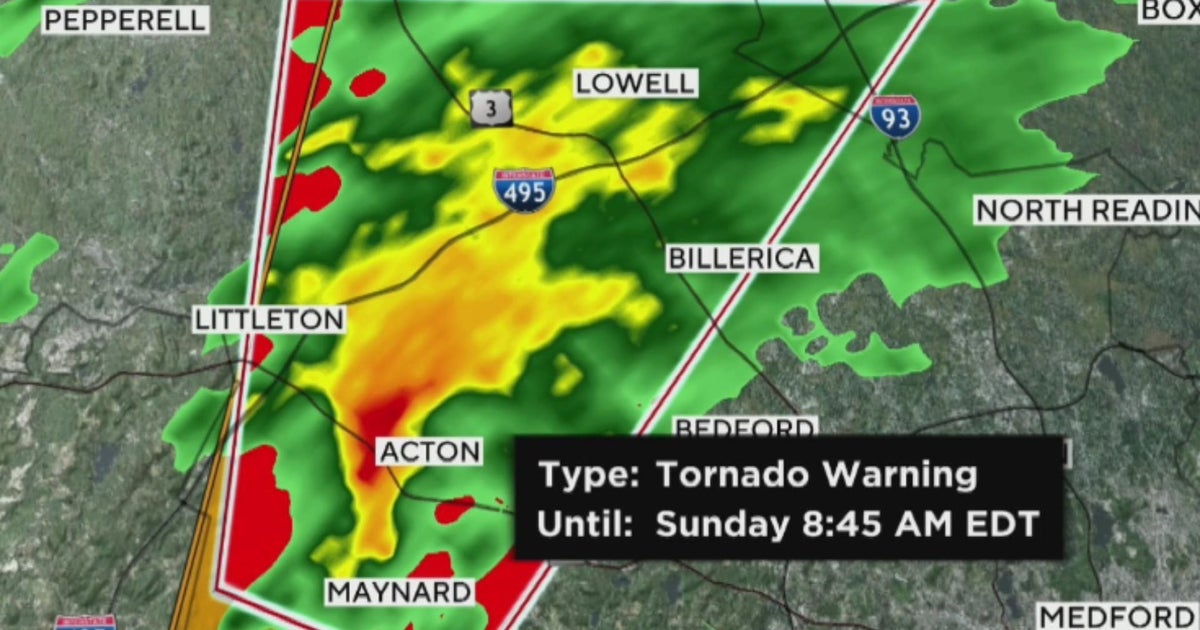 Tornado warning issued for Middlesex and Essex counties also near Manchester New Hampshire