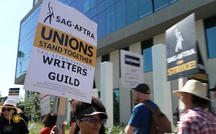 Hollywood drama: Actors join writers in striking against producers 