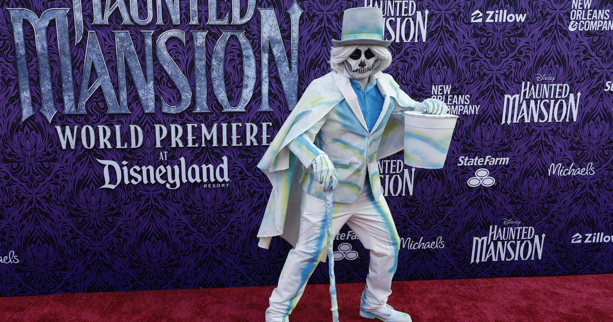 At "Haunted Mansion" premiere, Disney characters replace stars amid actors strike