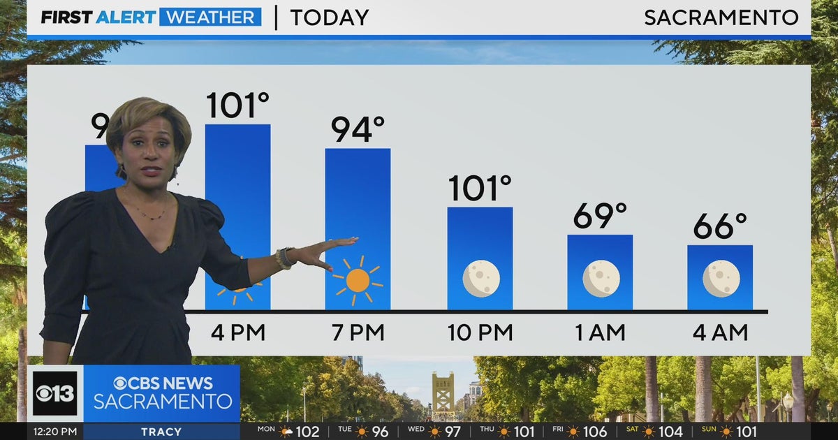 Monday afternoon forecast - July 17, 2023