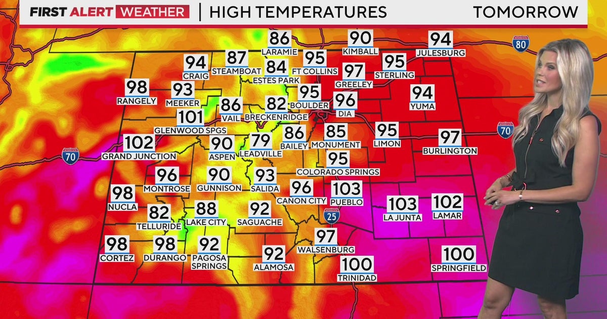 Another Hot Day Before A Cool Down For Colorado - CBS Colorado
