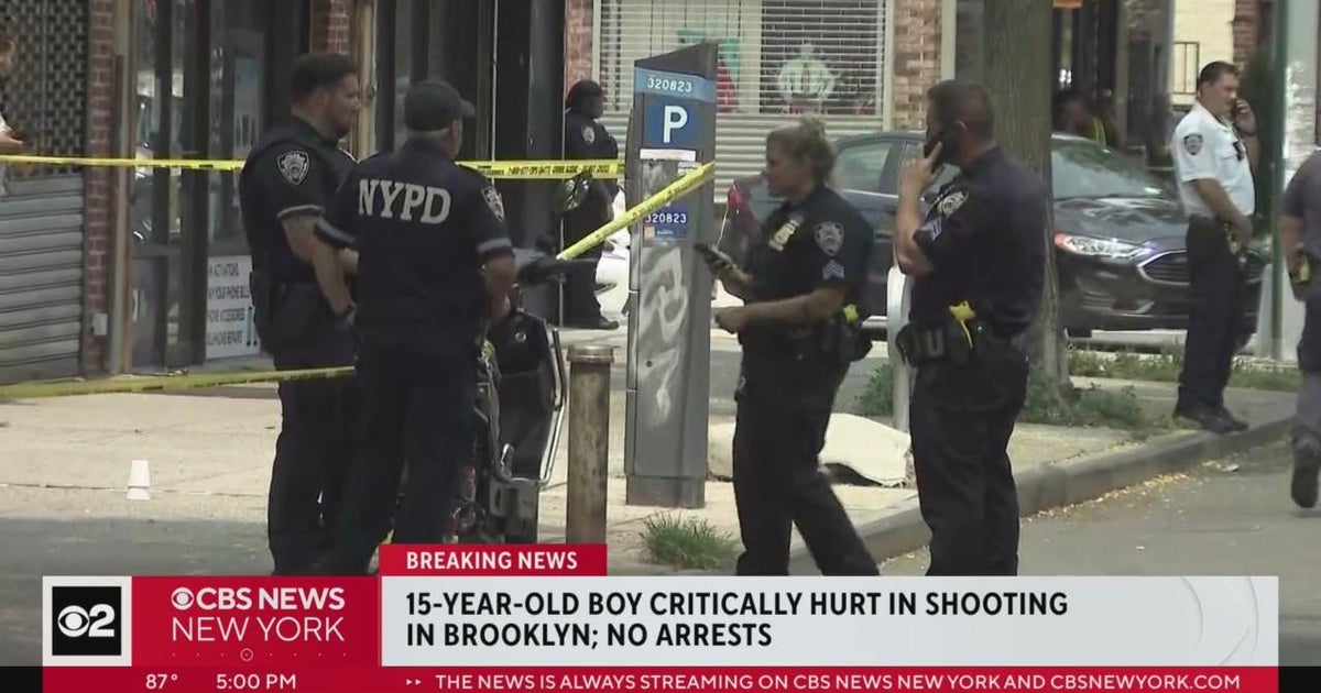 Teen shot in Bensonhurst, Brooklyn - CBS New York