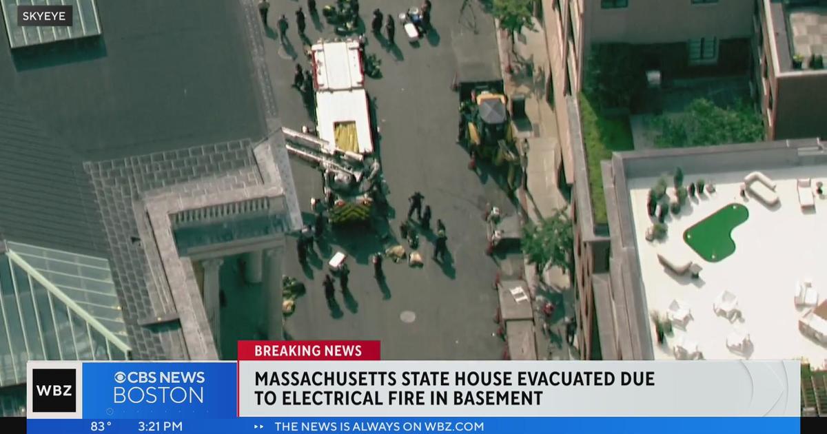 Massachusetts State House evacuated for electrical fire in basement