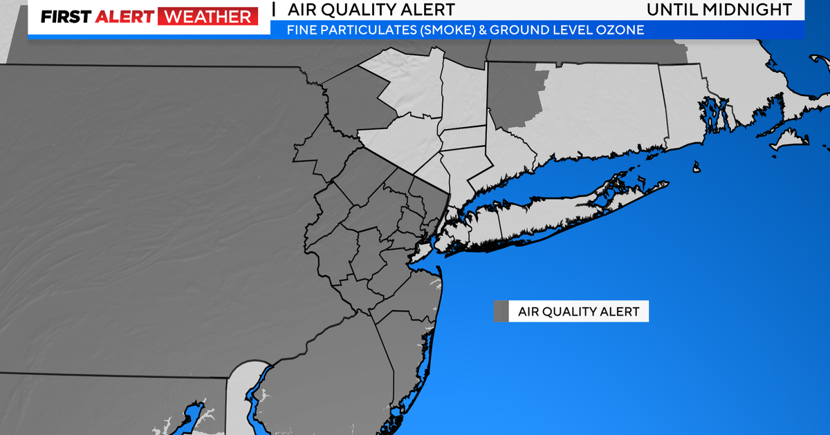 New Jersey under Air Quality Alert due to Canadian wildfire smoke