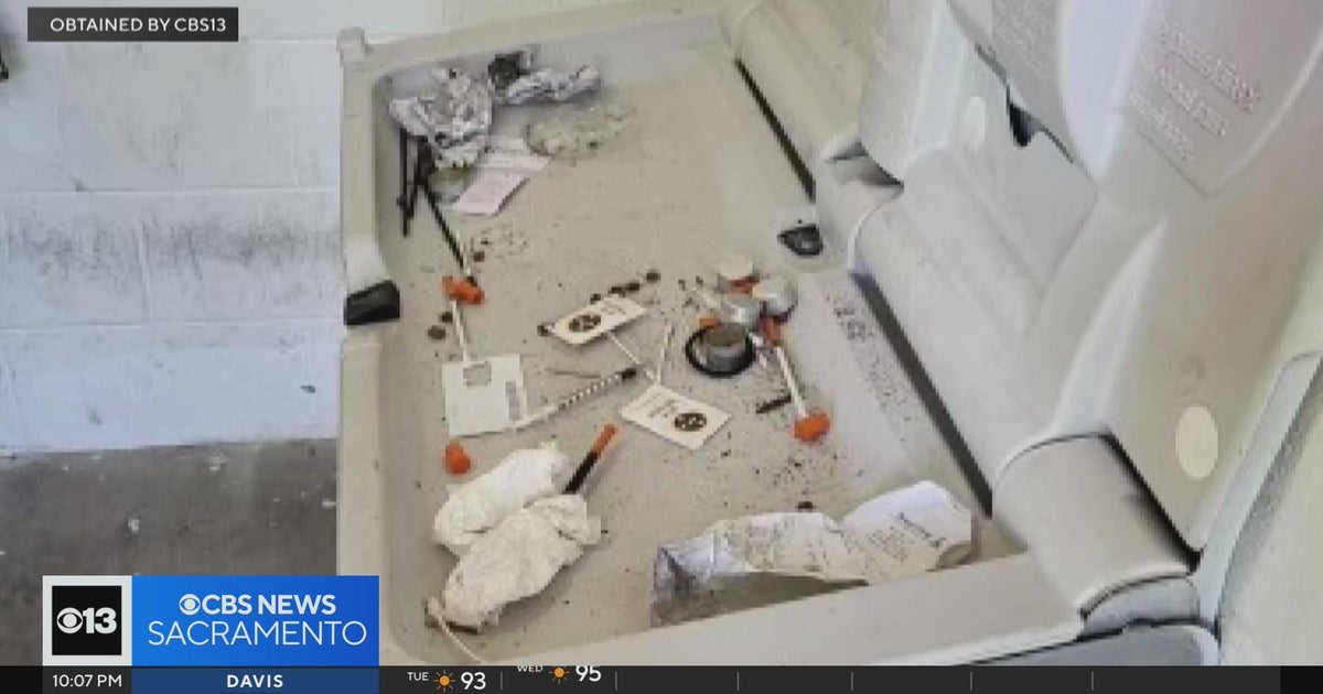 Drugs found left behind on baby changing table in Sacramento park bathroom