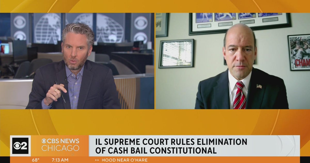 Illinois Supreme Court ends cash bail - CBS Chicago