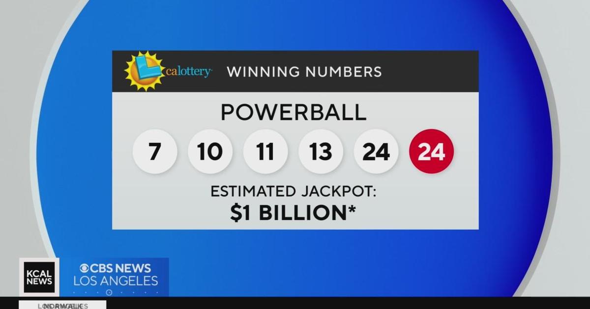 Winning Powerball Ticket Sold In Downtown Los Angeles Mini Market - CBS ...