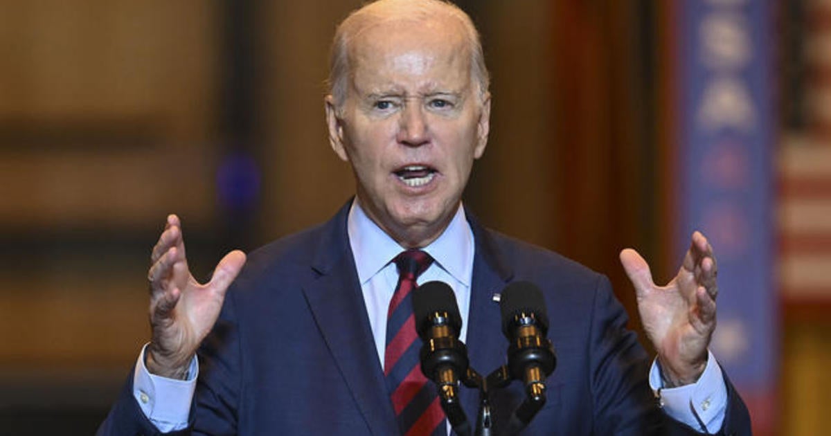 Biden Touts Economic Plans As Reelection Campaign Builds Up Cbs News