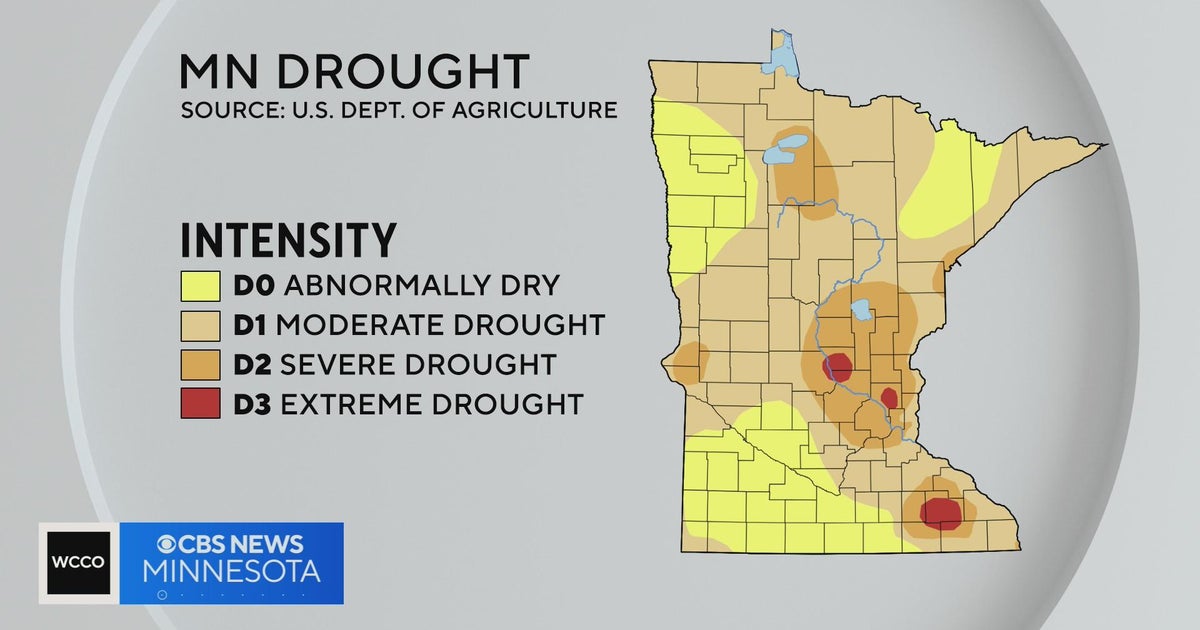 Some of Minnesota is in extreme drought conditions for first time in ...