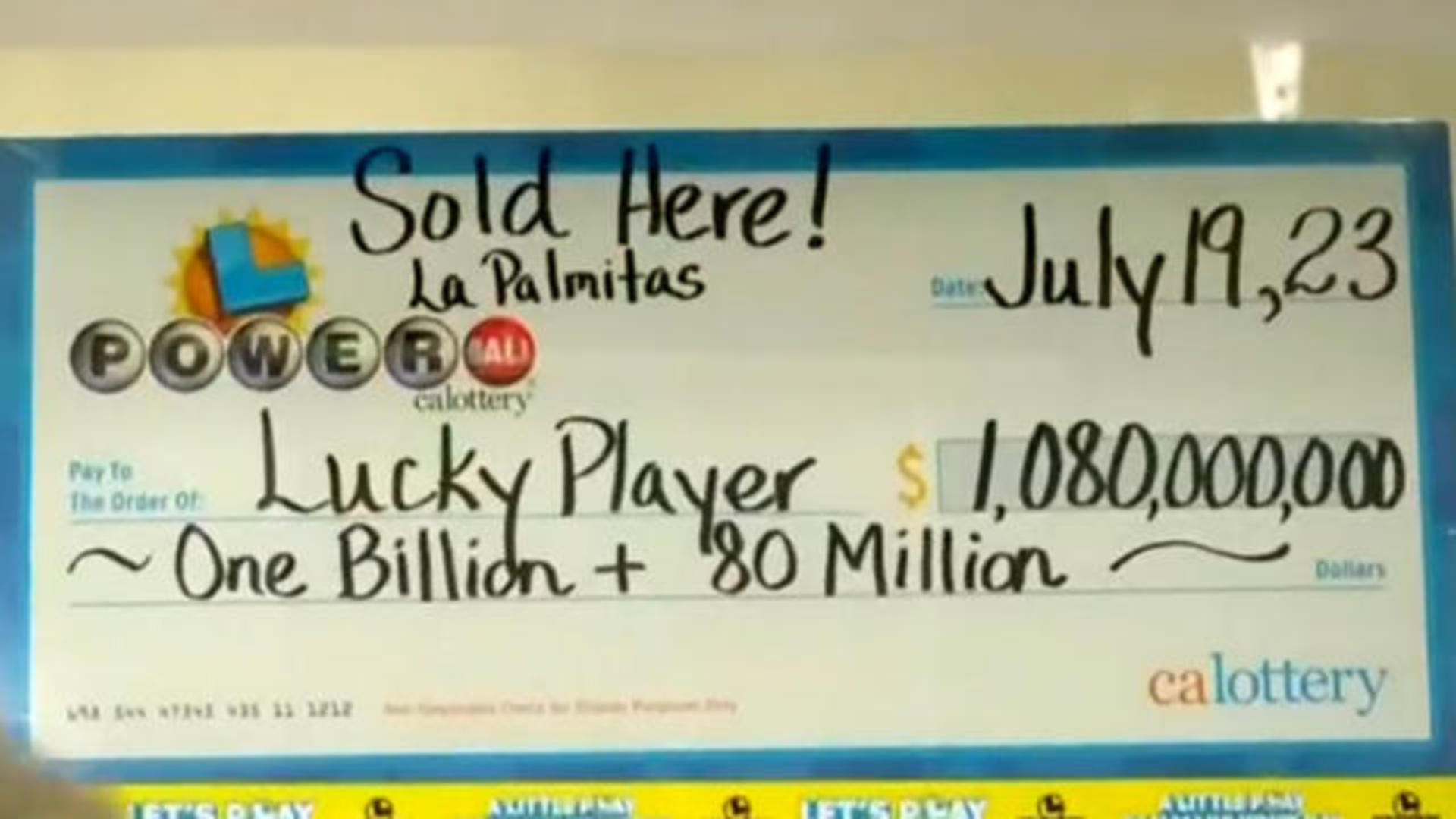 80 million lotto best sale ticket