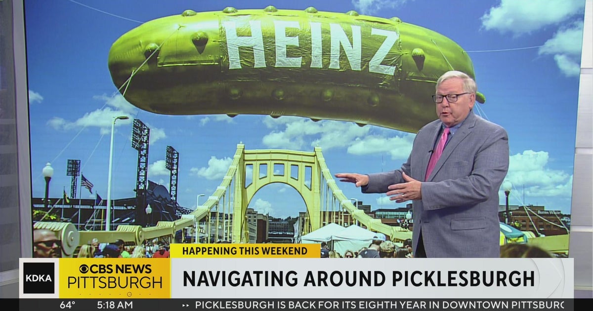 Navigating around Picklesburgh road closures in Downtown Pittsburgh
