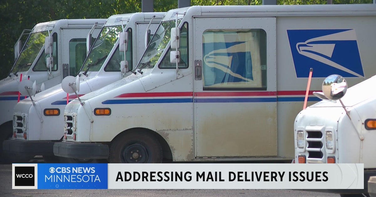 Angie Craig looks to address mail delivery issues - CBS Minnesota