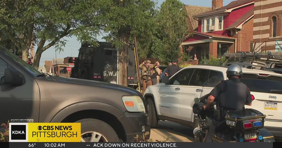 SWAT situation ends with suspect in custody - CBS Pittsburgh