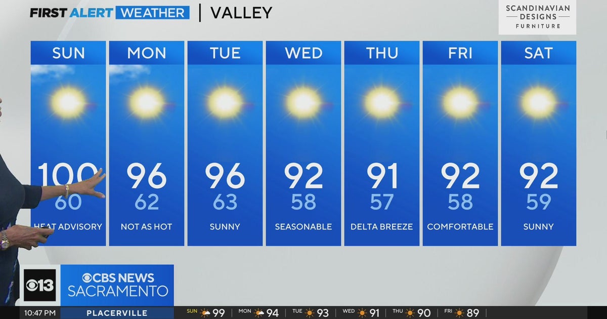 Saturday evening forecast - 7/22/23