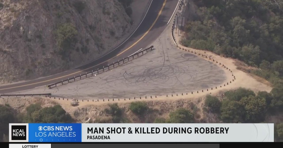 Man fatally shot during alleged robbery in Pasadena - CBS Los Angeles