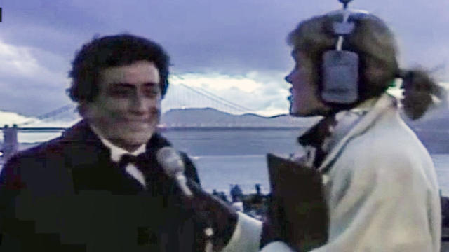 Tony Bennett with Kate Kelly in 1987 