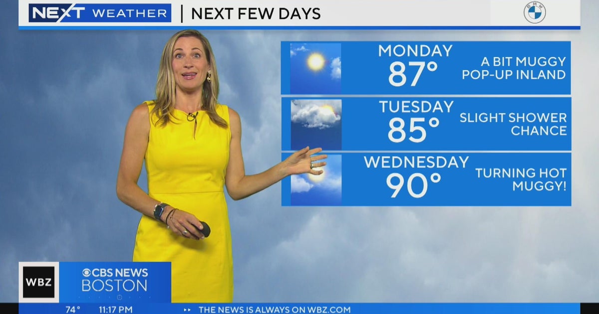 Next Weather: WBZ weather forecast - CBS Boston