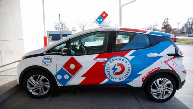 Domino's Pizza electric vehicle 