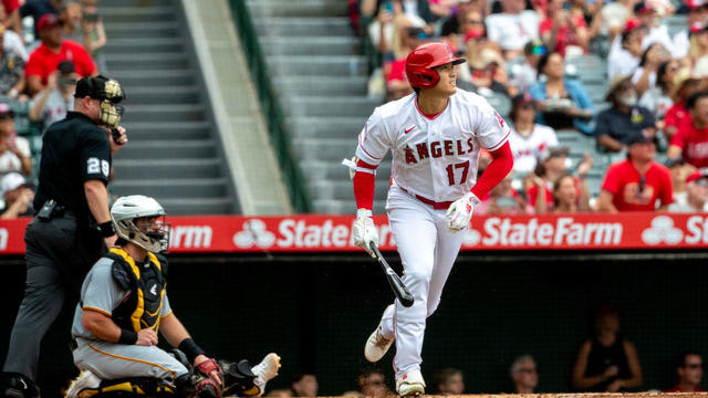 Angels vs Pirates in Anaheim, CA 
