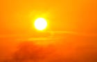 Global warming from the sun and burning, Heatwave hot sun, Climate change, Heatwave hot sun, Heat stroke 