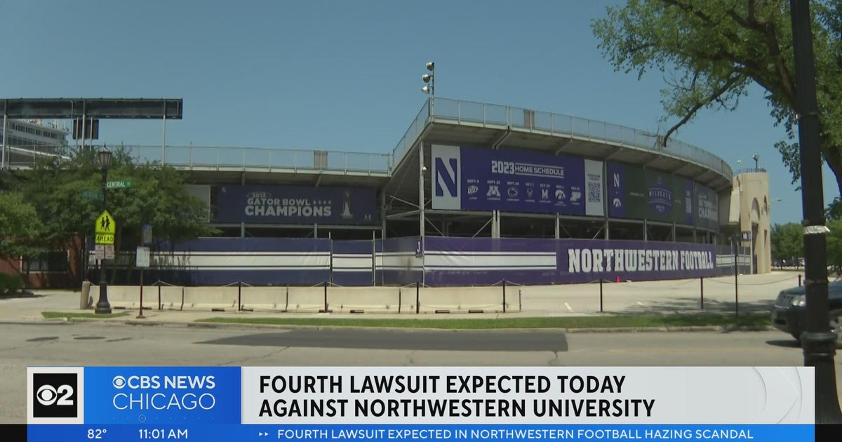 Fourth lawsuit expected in Northwestern football hazing scandal CBS