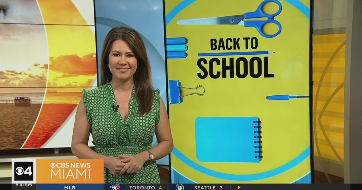 Florida's backtoschool taxfree holiday begins CBS Miami