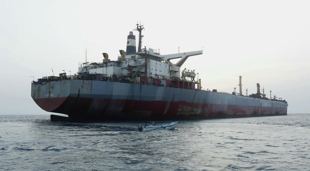 Decaying FSO Safer oil tanker in Yemen