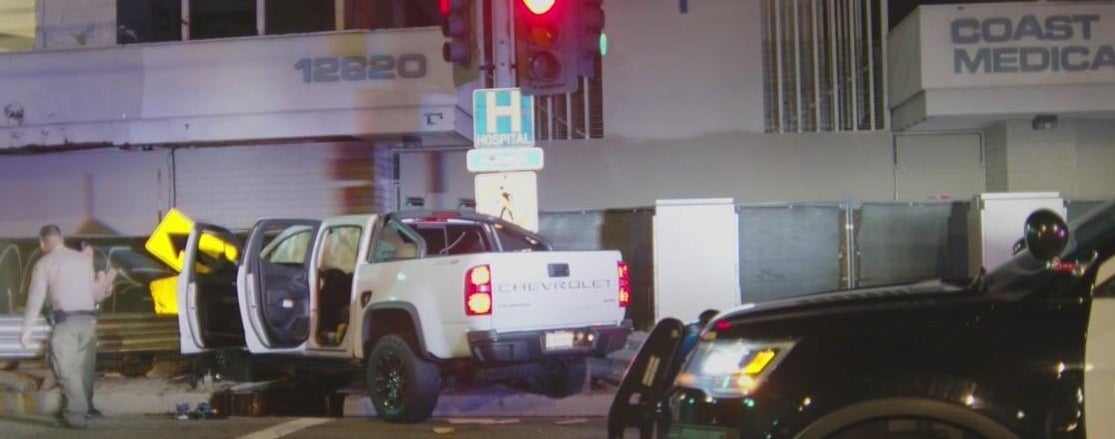 A repeat crash site in Norwalk is hit again with an early morning ...